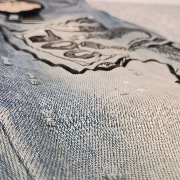 NEW Tulones Currency Collection Men's Dust Wash Denim Jeans 34 Waist NWT - Picture 10 of 15